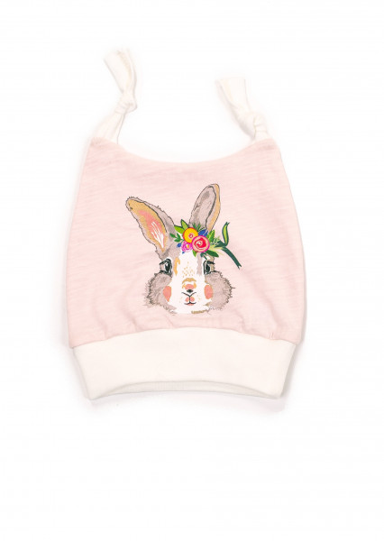 Шапочка с рожками Верес Summer Bunny,для новорожденных, 100% хлопок
